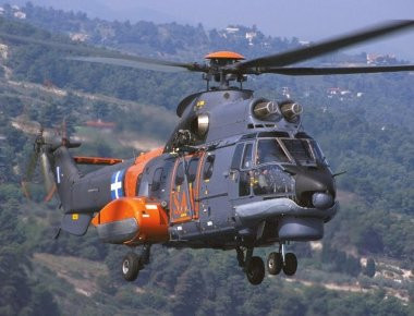 Με Super Puma της ΠΑ στην Αθήνα ο 30χρονος μετά το τροχαίο στα Σπήλια Ηρακλείου